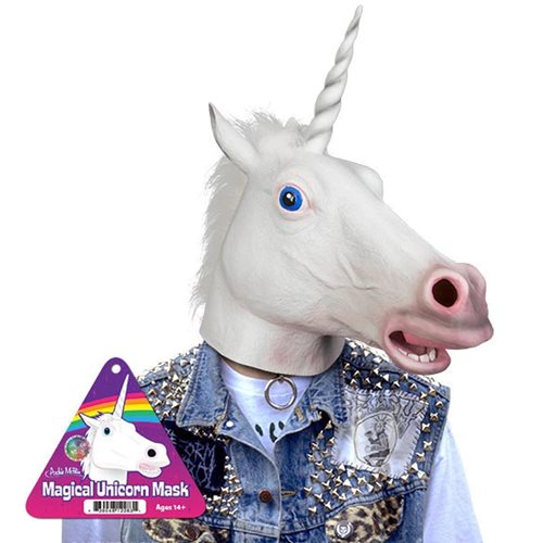 Magical Unicorn Latex Full Head Mask