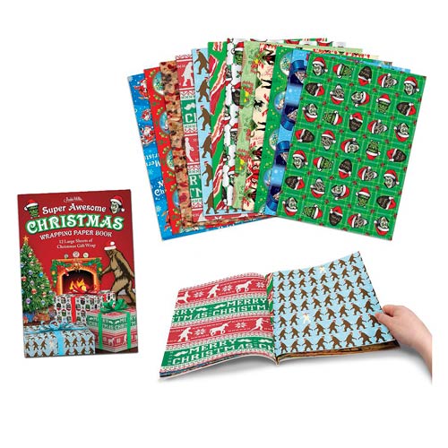 Super Awesome Christmas Wrapping Paper Book