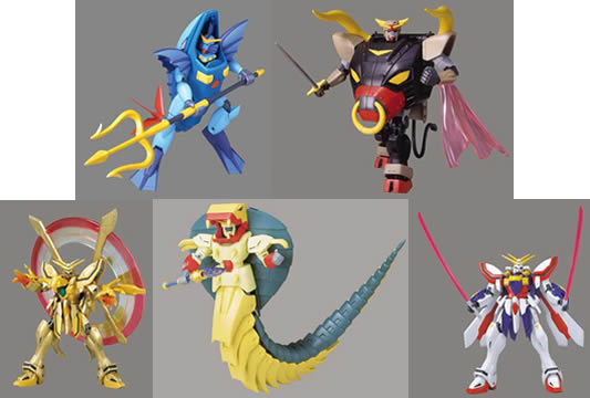 Gundam 4.5 inch Deluxe Asst. F