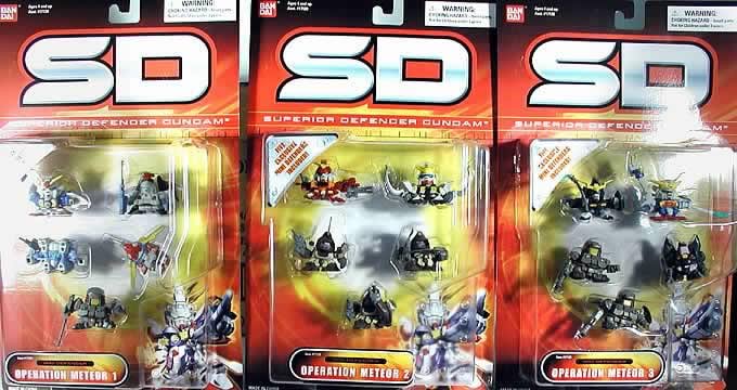 Gundam SD Mini Defender Wave A