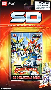 Gundam SD Trading Cards Box