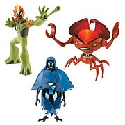 Ben 10 Alien Force DNA Alien Heroes Figures Wave 1 Case
