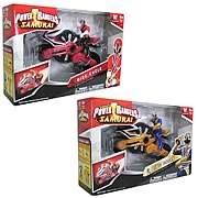 Power Rangers Samurai Cycle with Figure Wave 1 Rev. 1 Case