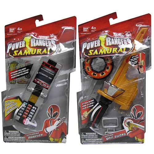 Power Rangers Samurai Battle Gear Wave 1 Case