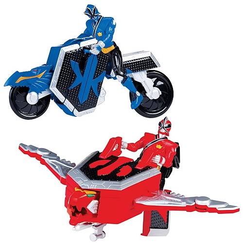 Power Rangers Build and Morph Action Figure Set