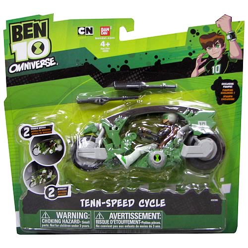 Ben 10 Omniverse Neutron Cycle with Ben Figure