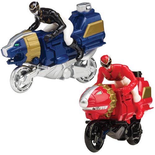 Power Rangers Megaforce Cycle with Figure Wave 2 Set