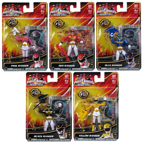 Power Rangers Megaforce Basic Action Figure Wave 1 Case