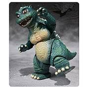 Godzilla Little Godzilla and Crystal Set of Statues