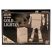 Soul of Chogokin GX-32 Gold Lightan Silver Version Figure
