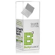 Buckycubes Silver 125 Piece Magnetic Toy