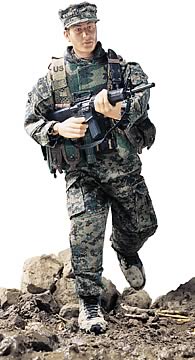 12 in. USMC Digital Woodland