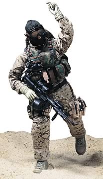 12 in. USMC "MARPAT" figure