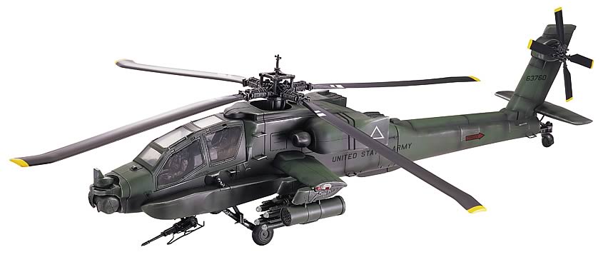 1:18 AH-64 Apache Helicopter