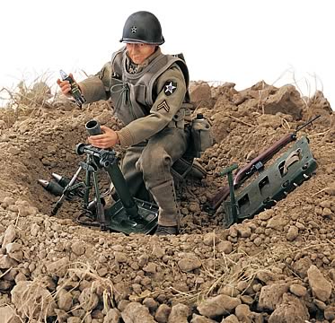 12 inch WWII Corporal Red Parker