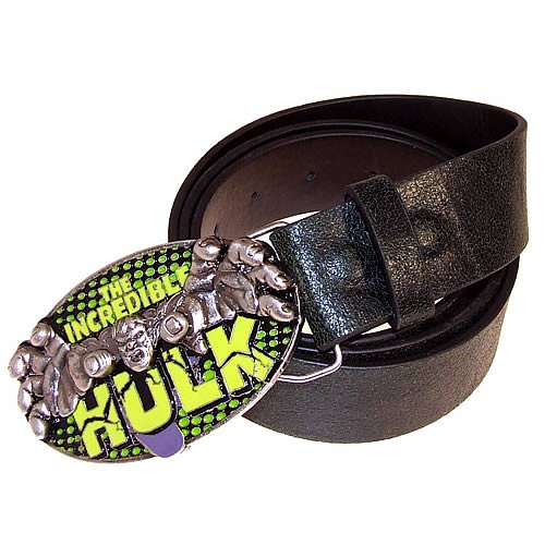 Marvel Retro Collection Hulk Belt and Buckle