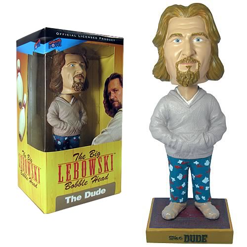Big Lebowski The Dude (Hoodie) Bobble Head, Not Mint