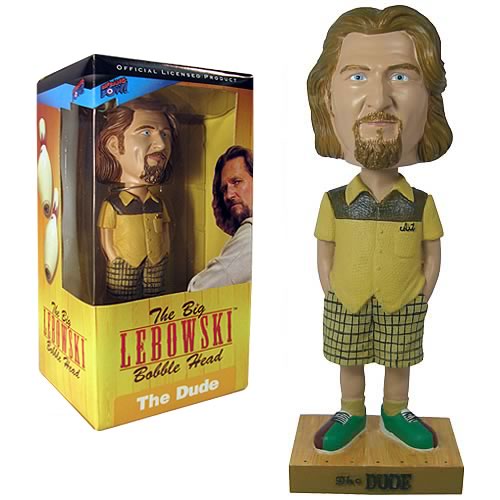 The Dude Bobble Head: The Big Lebowski Bowling Shirt