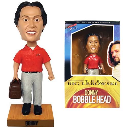 The Big Lebowski Donny Bobble Head, Not Mint
