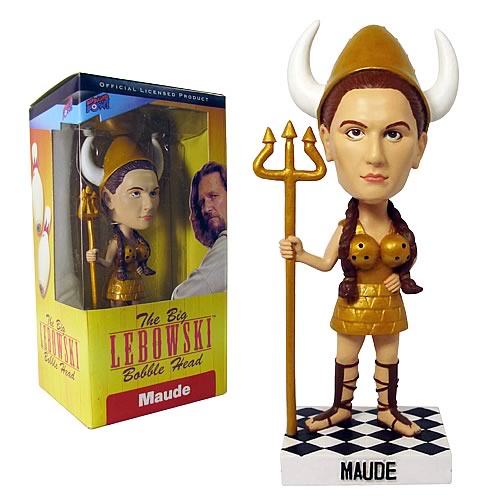 The Big Lebowski Maude (Bowling Viking) Bobble Head
