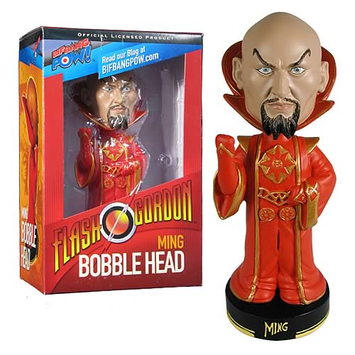 Flash Gordon The Movie Ming Bobble Head, Flash Gordon, Bobble Heads, Bif Bang Pow!