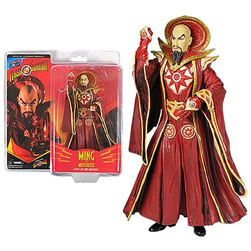 Alex Ross Flash Gordon 7-Inch Emperor Ming (Red)
