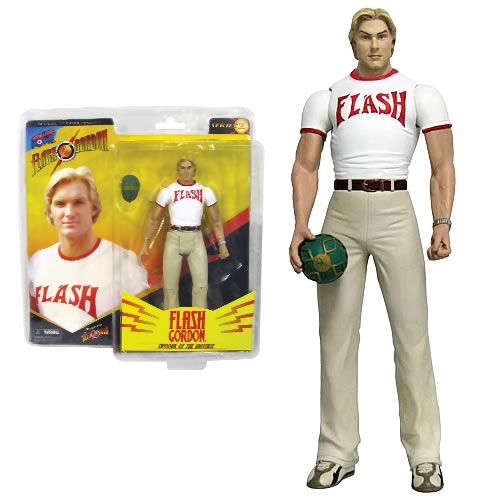 Alex Ross Flash Gordon (White T-Shirt) 7-Inch Figure, NM