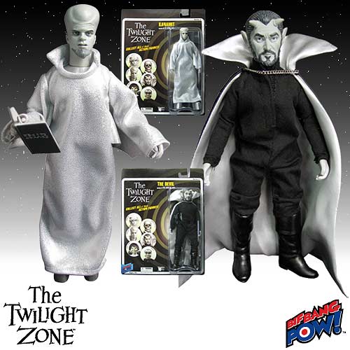 The Twilight Zone Kanamit and The Devil Action Figures