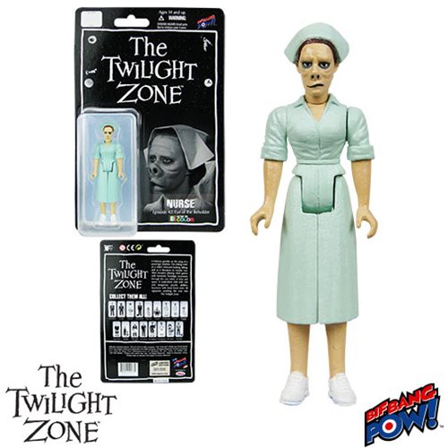 The Twilight Zone Nurse 3 3/4-Inch Action Figure In Green