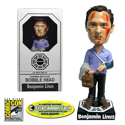 SDCC Exclusive Lost Benjamin Linus Bobble Head, Not Mint