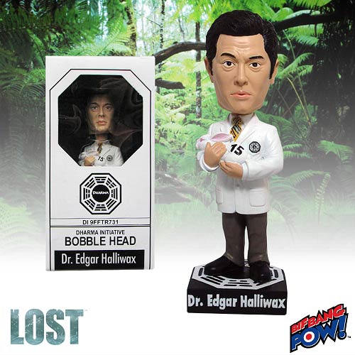 Lost Dr. Edgar Halliwax Bobble Head, Not Mint