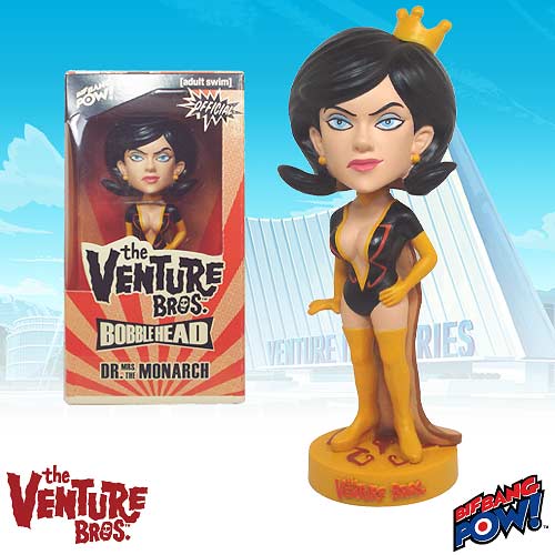 Venture Bros. Dr. Mrs. The Monarch Bobble Head EE Exclusive