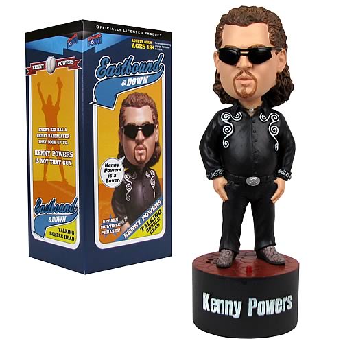 Eastbound & Down Talking Bobble Head Black Outfit