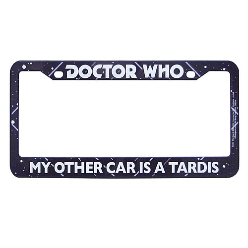 Tardis License Plate