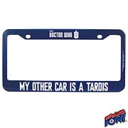 Doctor Who My Other Car Is A Tardis License Frame - Modern