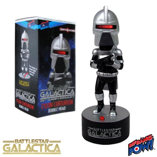 Battlestar Galactica Electronic Cylon Centurion Bobble Head