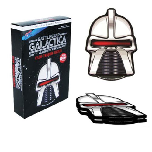 Battlestar Galactica Cylon Centurion Coasters Set of 4