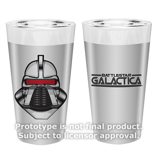 Battlestar Galactica 16 oz. Glass Set of 2