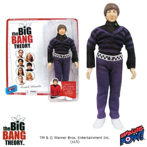 The Big Bang Theory Howard Purple Shirt 8-Inch Action Figure