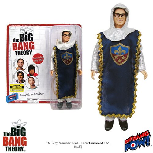 The Big Bang Theory Leonard Knight 8-Inch Figure -Con. Excl.