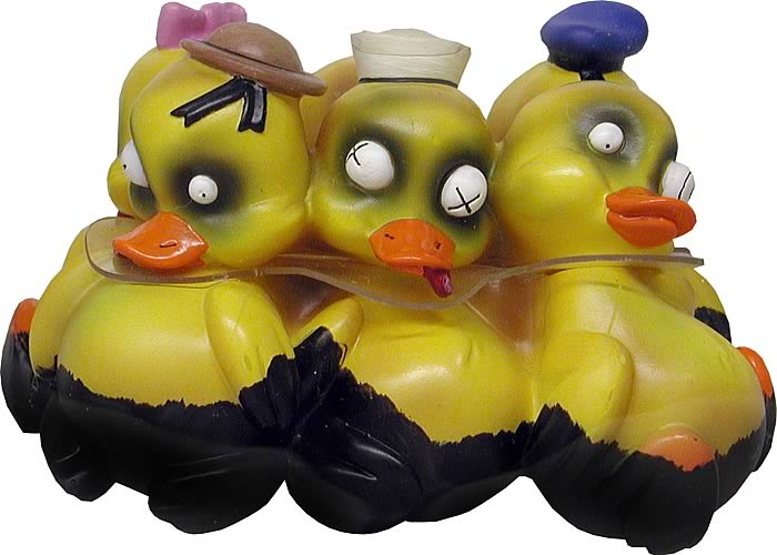 Tub-Tastrophes - Six Pwak of Oil Slick Ducks