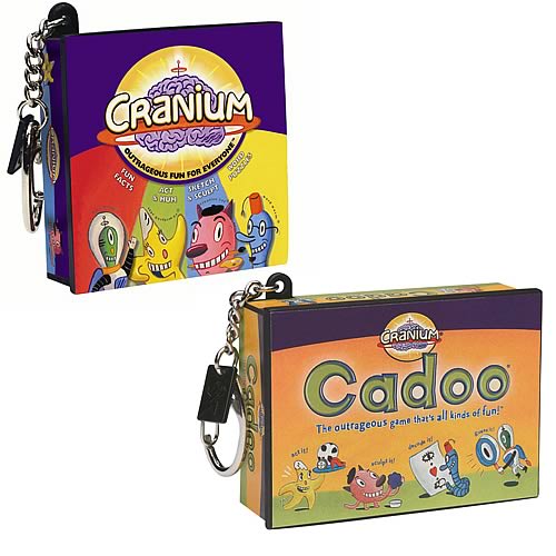 Cranium Games Key Chain Set