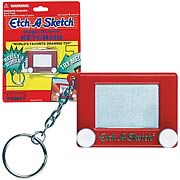 Etch A Sketch Key Chain
