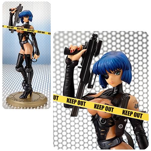 Intron Depot Bullets 4 Space Pirate Blue Version Statue, NM