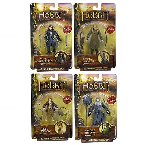 The Hobbit 3 3/4-Inch Basic Action Figure Wave 1