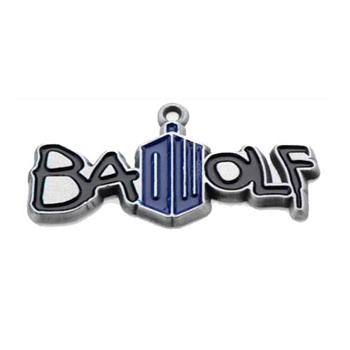 Doctor Who Bad Wolf Doctor Who Logo Pendant Necklace