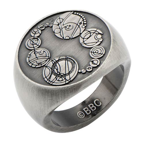 Doctor Who Masters Saxon Signet Finger Ring