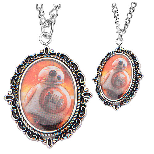 Star Wars VII BB-8 Stainless Steel Pendant Necklace
