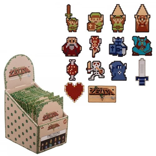 Legend of Zelda Iron-on Patch Random 3-Pack