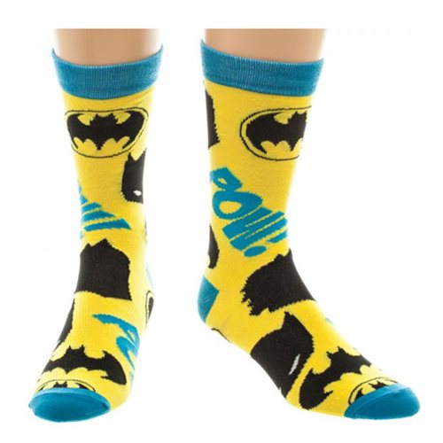 Batman All Over Print Crew Socks
